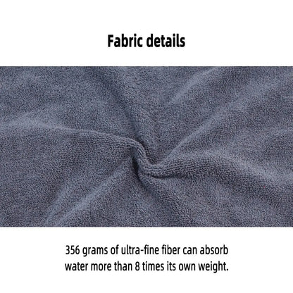 Pet Bath Robe - Quick-Drying Grooming Cloak with Hook & Loop Fastener, Soft and Comfortable Towel for Dogs and Cats, Ideal Grooming Accessory and Valentine's Day Gift